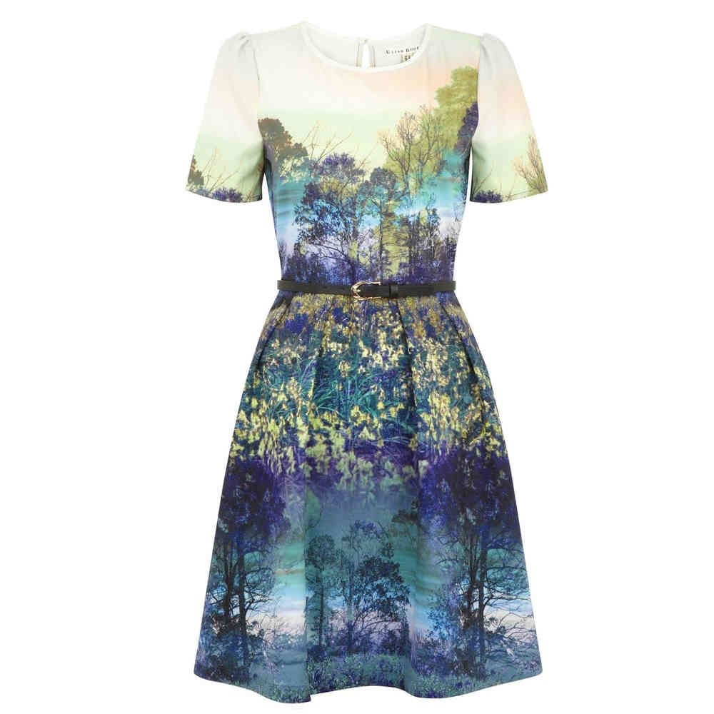 Floral printed dress